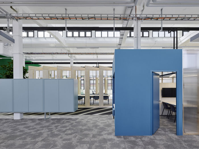 廠區辦公室過道裝修設計效果圖