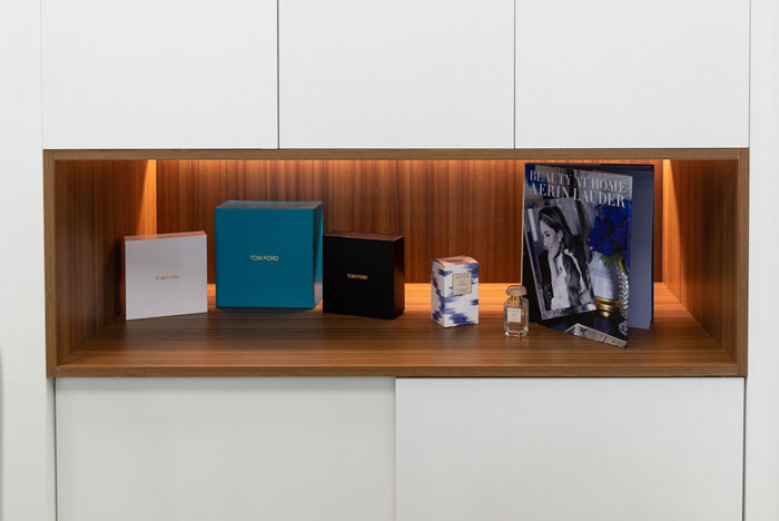 美容公司總經(jīng)理辦公室展示區(qū)裝修設計效果圖