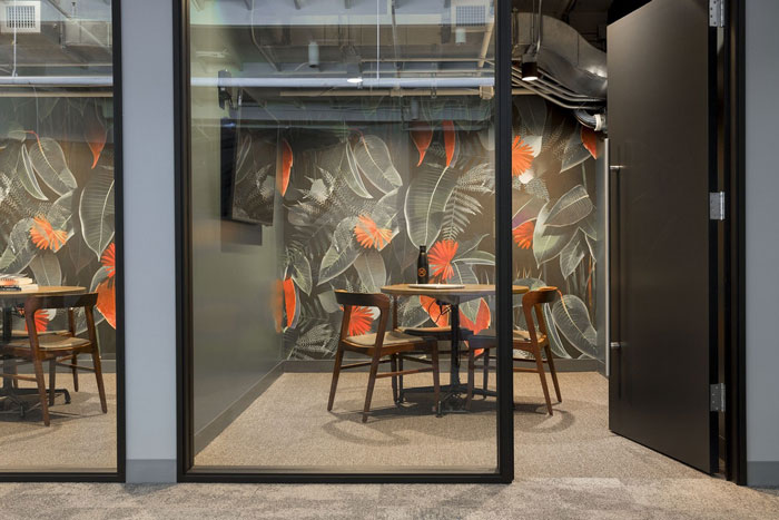 4000平方辦公室交流室裝修設計效果圖