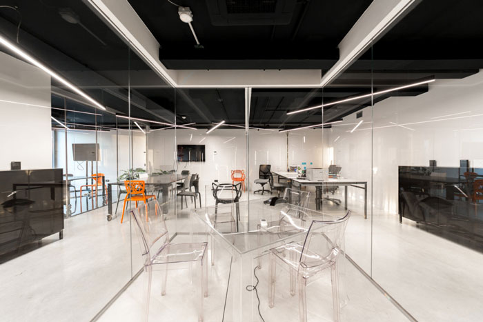 家具廠房辦公室設計辦公區裝修設計效果圖