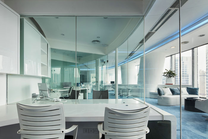 企業辦公室洽談區裝修設計效果圖