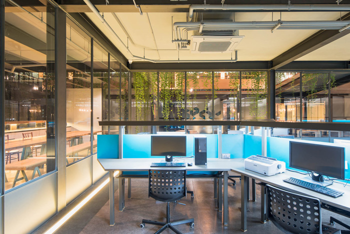 廠房寫字樓辦公區(qū)裝修設(shè)計方案效果圖