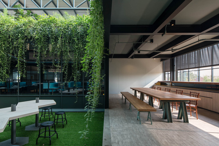 廠房寫字樓休息區(qū)裝修設(shè)計方案效果圖