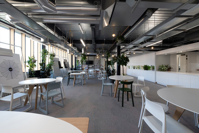 開放式辦公空間休息區裝修設計效果圖