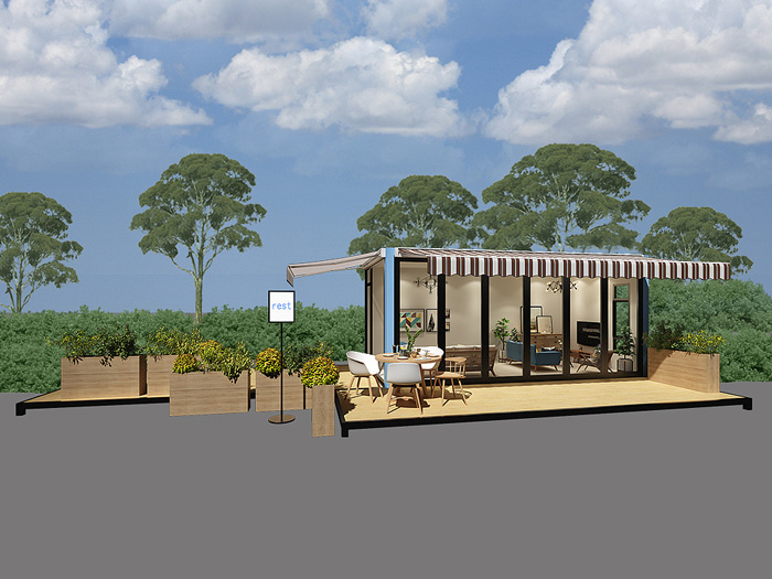 集裝箱辦公室裝修設計效果圖