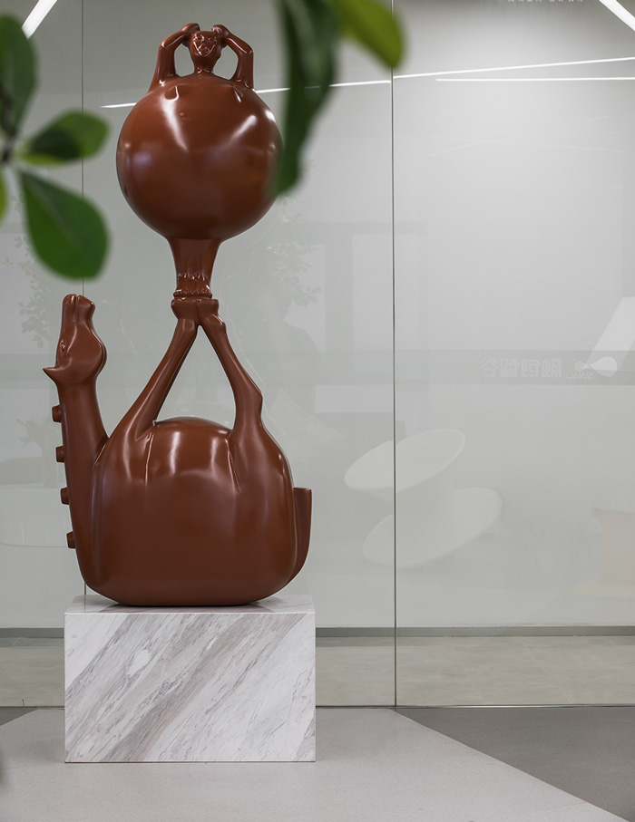 產業園辦公室裝飾品裝修設計效果圖