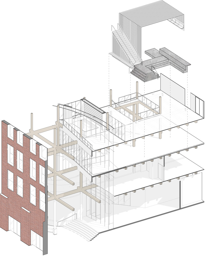 聯合辦公空間透視圖