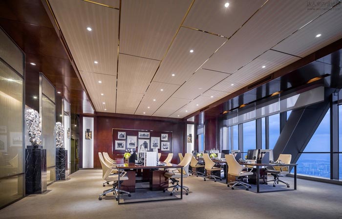 金融控股公司辦公區裝修設計效果圖