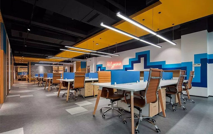 保險代理公司辦公區裝修設計效果圖