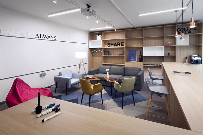 IT培訓機構交流室裝修設計效果圖