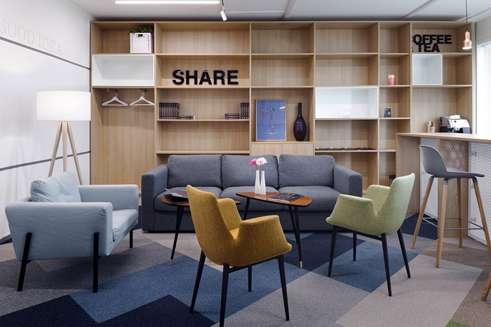 IT培訓機構交流室裝修設計效果圖