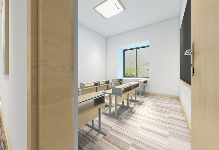 教育培訓(xùn)機(jī)構(gòu)教室裝修設(shè)計效果圖