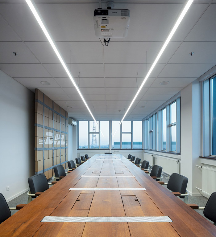 運輸公司辦公室會議室裝修設計效果圖