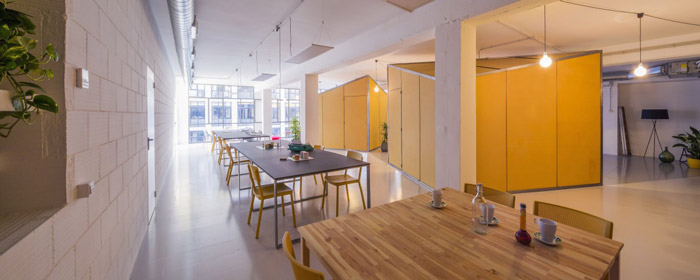 開放式辦公空間辦公區裝修效果圖