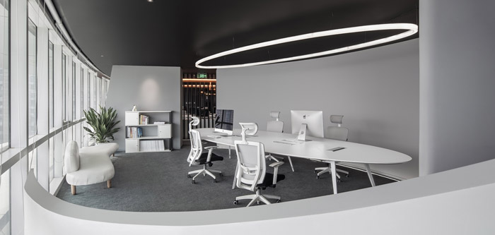 智能公司總經理辦公室裝修設計效果圖