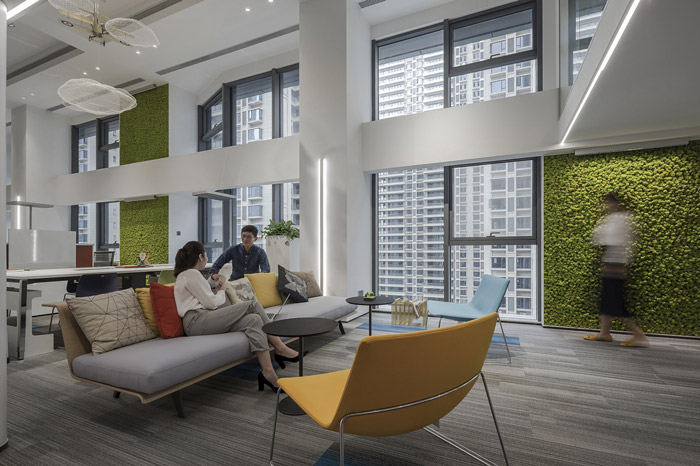 公司辦公室接待區裝修設計方案