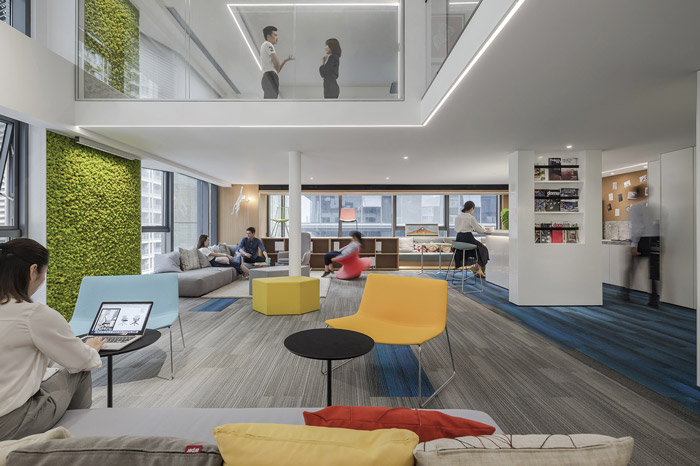 公司辦公室交流區裝修設計方案