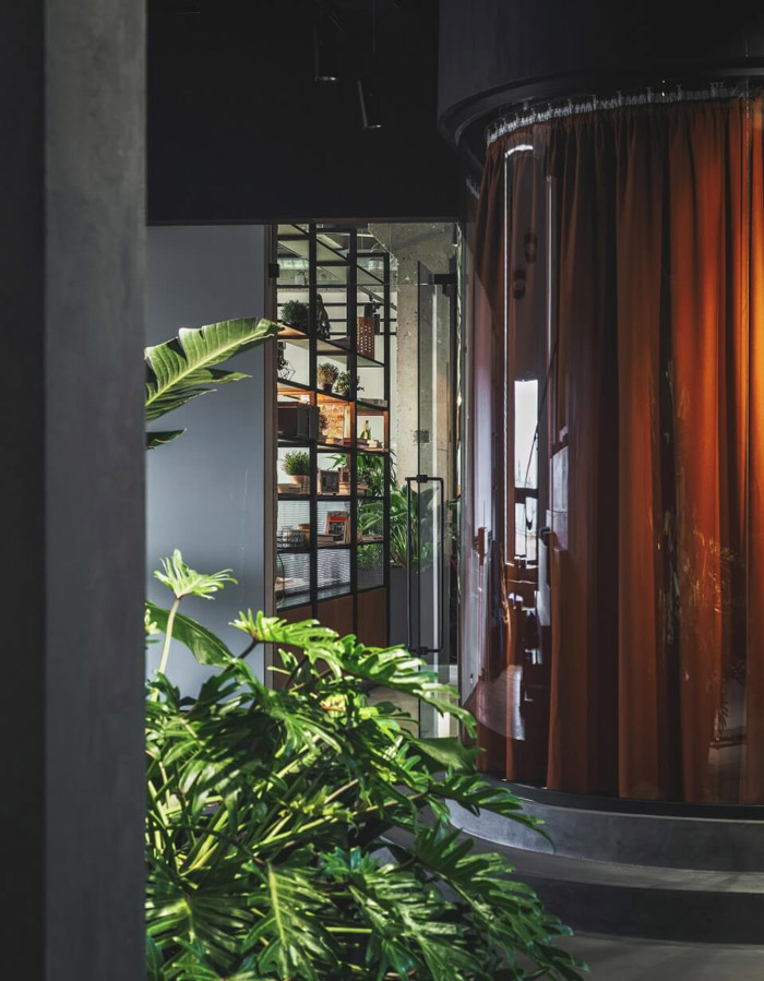 包豪斯風(fēng)格辦公室過(guò)道裝修設(shè)計(jì)效果圖