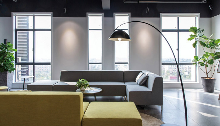 電商辦公室交流區裝修設計效果圖