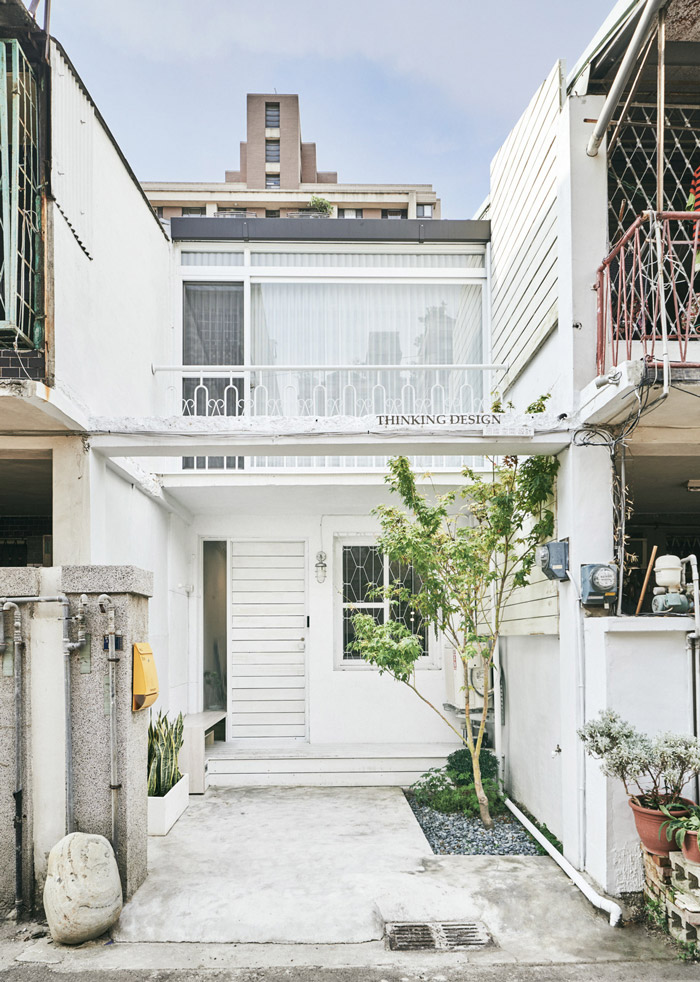 家庭式loft辦公室外觀裝修設計效果圖