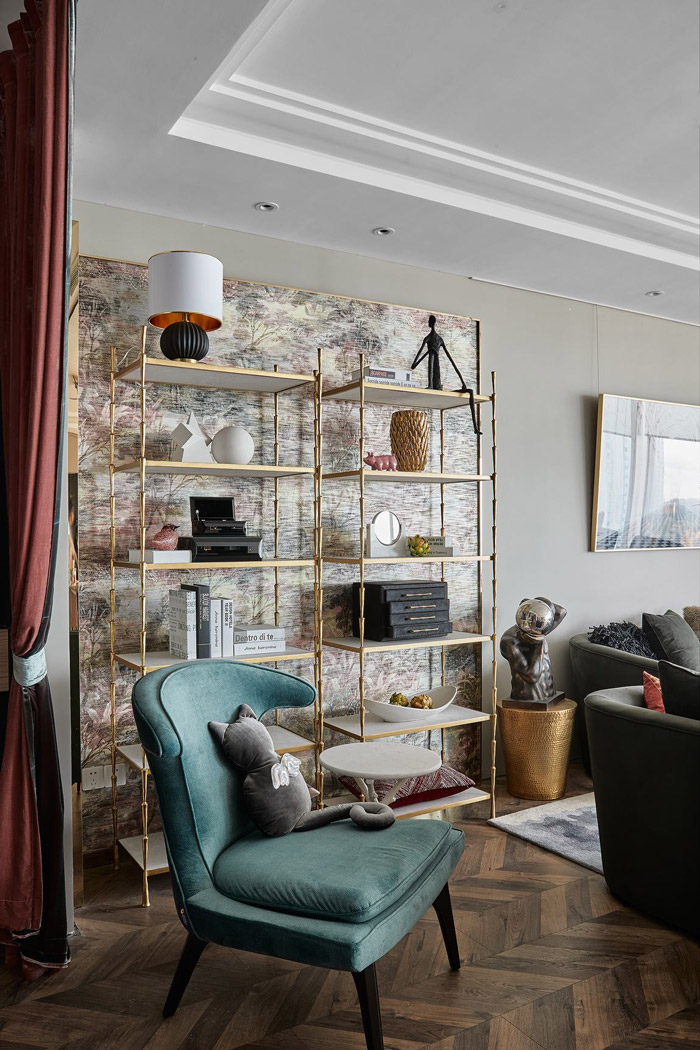 150平方公寓辦公室隔斷裝修設計效果圖