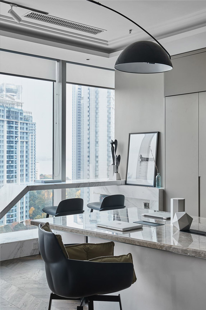 150平方公寓辦公室辦公區裝修設計效果圖