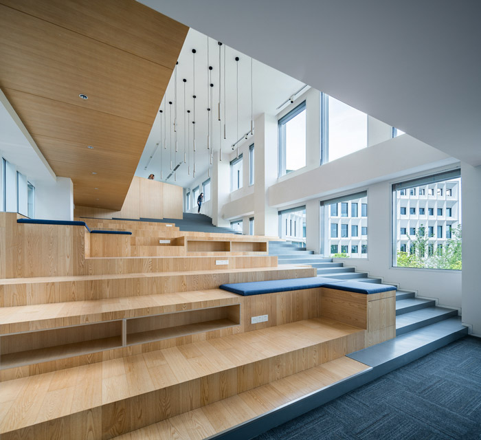 集團總部辦公樓休息區裝修設計效果圖