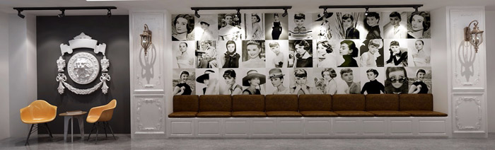 攝影公司辦公室接待區裝修效果圖