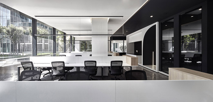 獨(dú)棟別墅寫字樓辦公區(qū)裝修設(shè)計效果圖