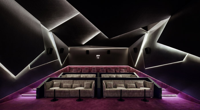 互聯網辦公室電影院裝修設計效果圖