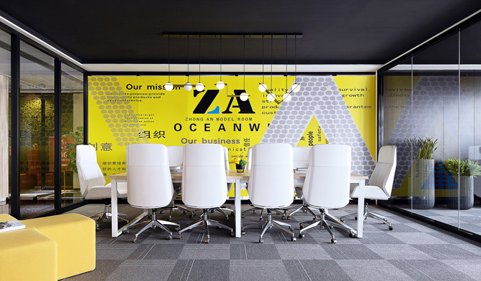 科技公司寫字樓會議室裝修設計效果圖