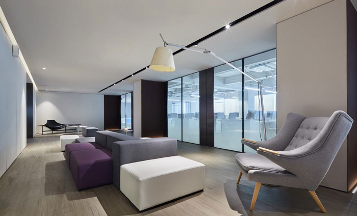 企業(yè)辦公室交流區(qū)設(shè)計(jì)裝修效果圖