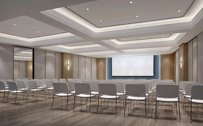 金融公司辦公空間培訓室裝修效果圖