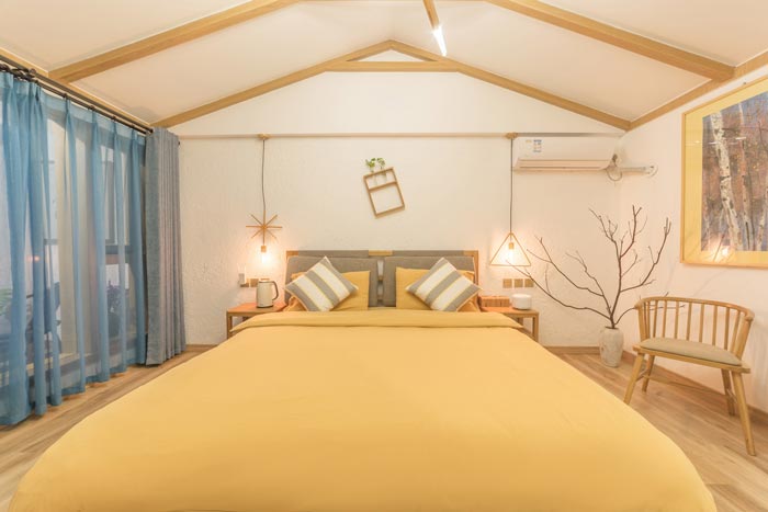 庭院民宿客房裝修設計效果圖