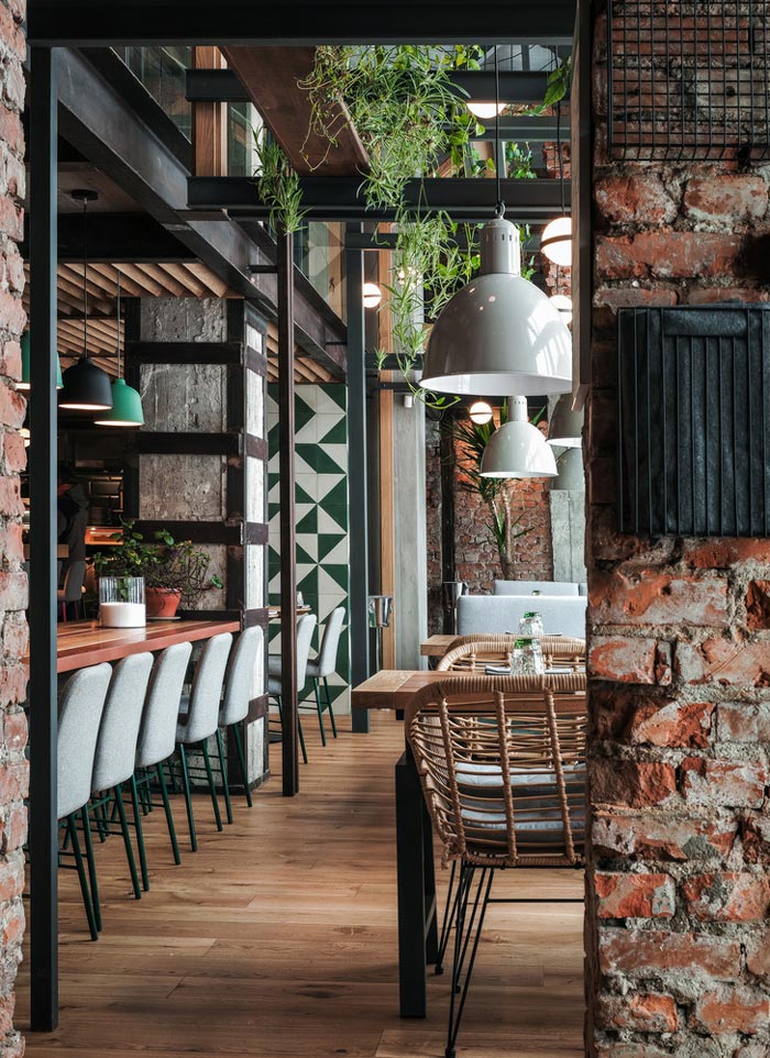 特色餐館過道裝修設計效果圖