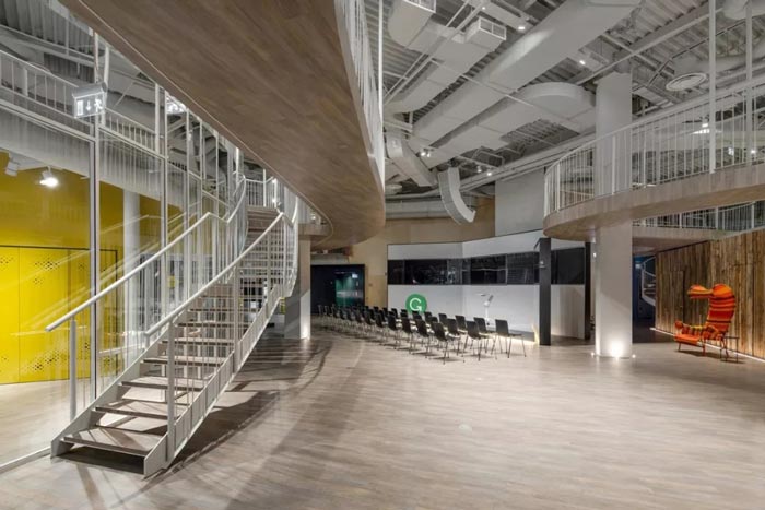 二(2)層辦公樓聚會大廳設計方案