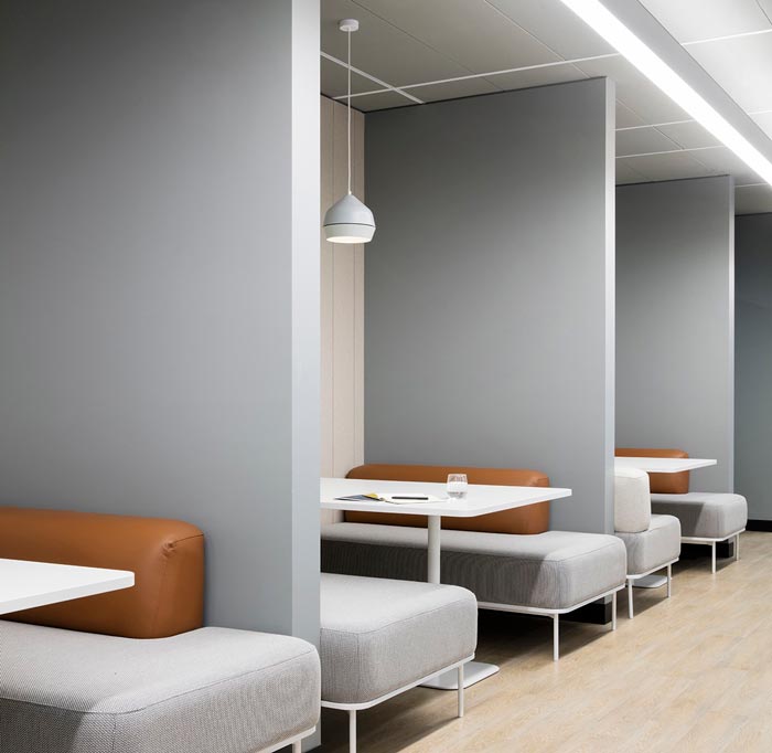 1800平方辦公室休息裝修設計效果圖