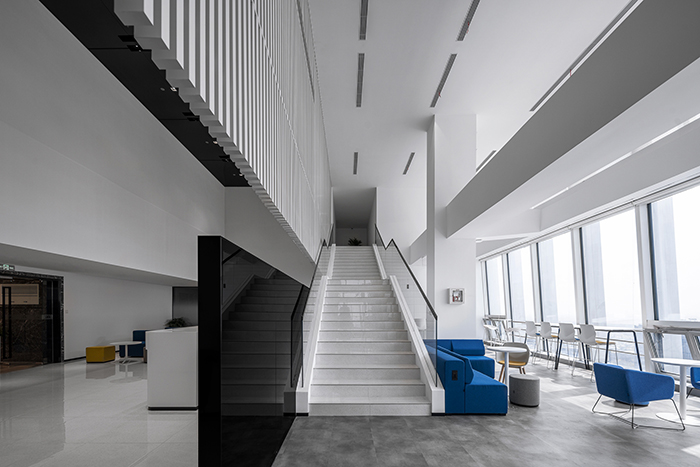 半導體公司辦公室前臺設計案例