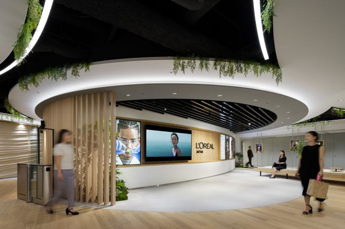 化妝品品牌辦公室設計案例【6300平方米】